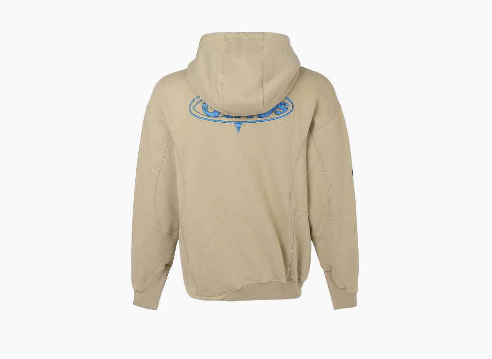 Off-White x Nike Fleece Hoodie Beige