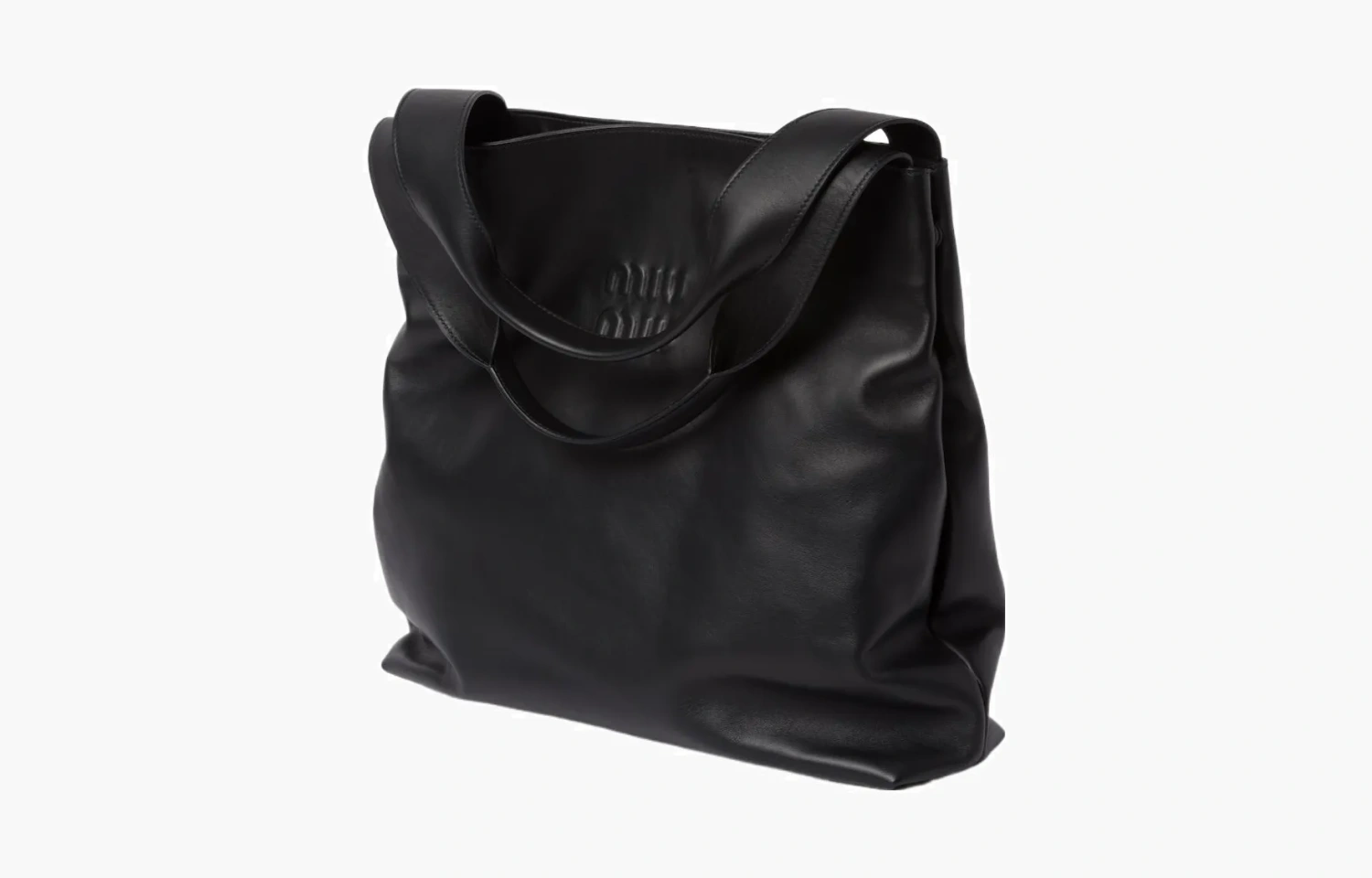 Miu Miu leather bag "Black" 