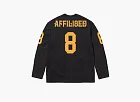 Supreme Affiliated L/S Football Top Black