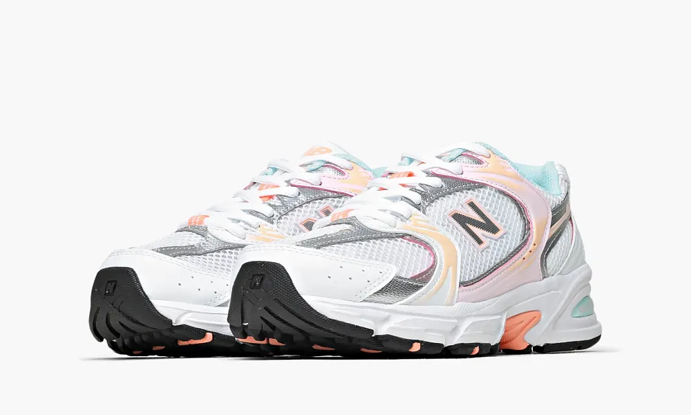 New Balance 530 Munsell White Ginger Pink