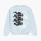 Stussy Skate Stack Crew Sky Blue