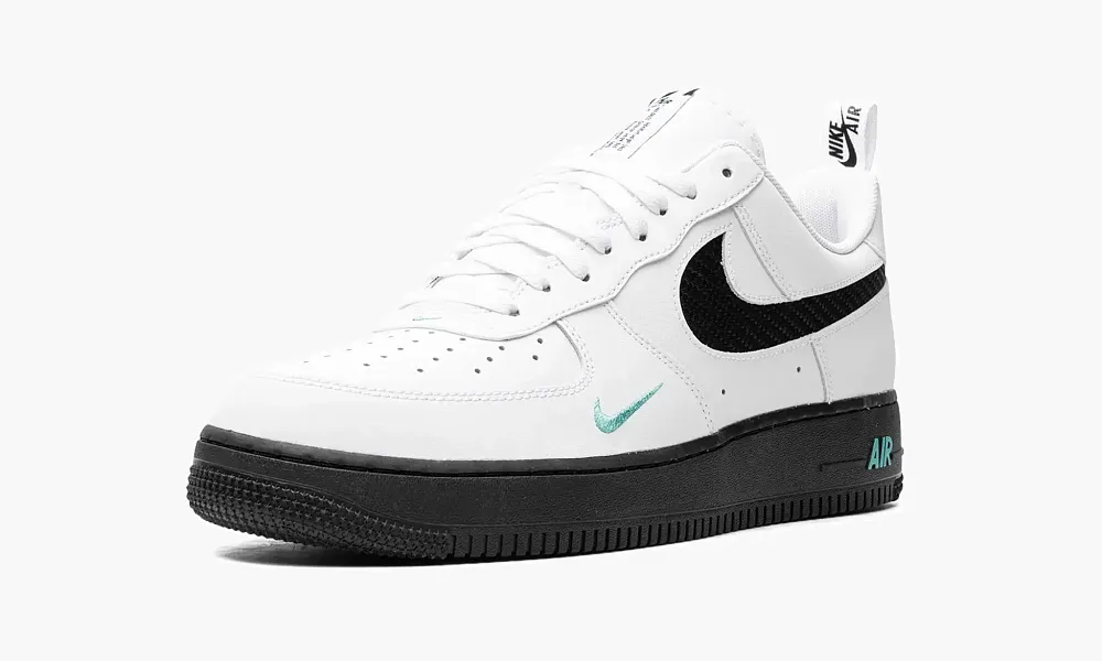 Nike Air Force 1 White/Black Teal