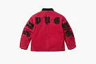Supreme Old English Canvas Work Jacket Red