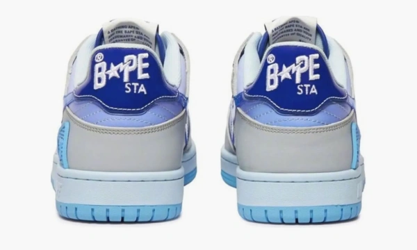 A Bathing Ape BAPE SK8 Sta Blue White 