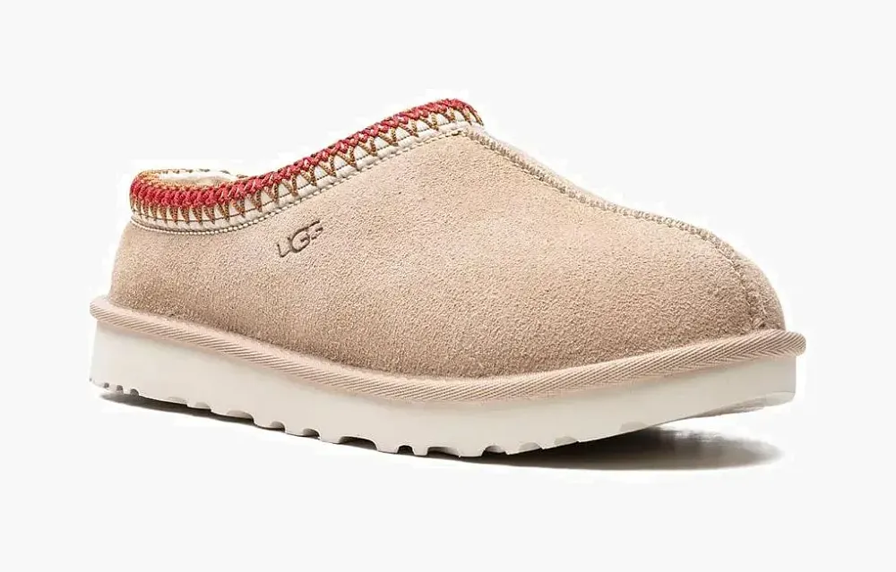 Wmns Tasman Slipper 'Sand Dark Cherry'