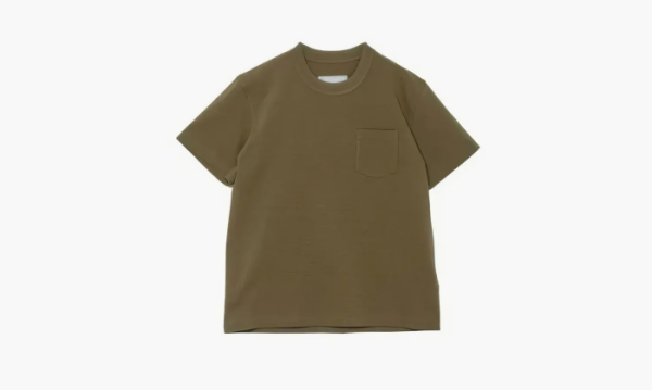 Sacai T-shirt Green Brown 