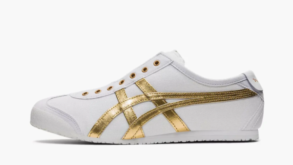 Asics Onitsuka Tiger Mexico 66 Slip-On White Pure Gold 