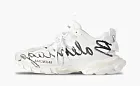 Balenciaga Track Signature Sneakers White