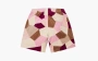 Supreme Patchwork Velour Short Tan 
