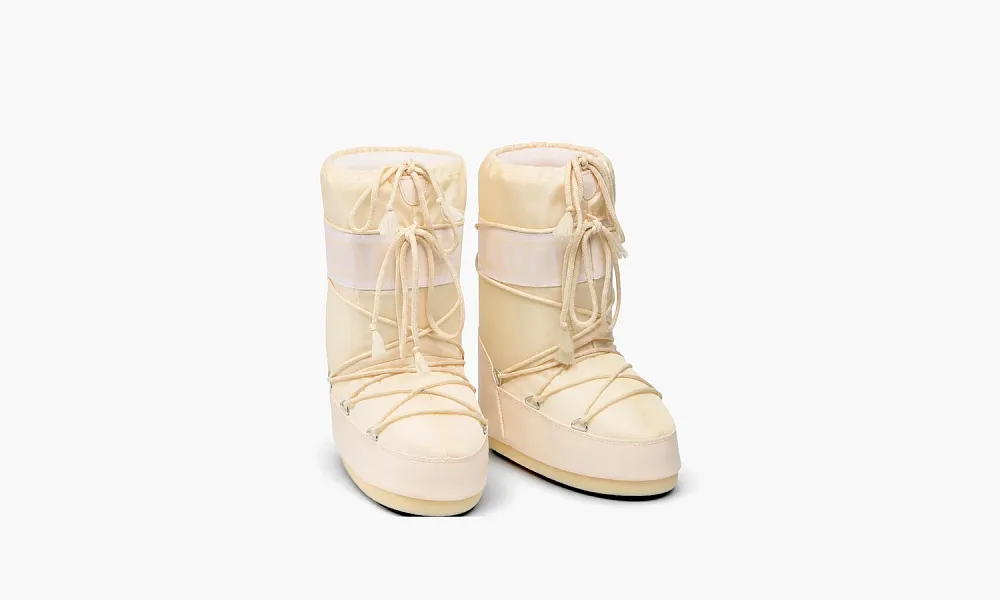 Moon Boot Icon Nylon Beige
