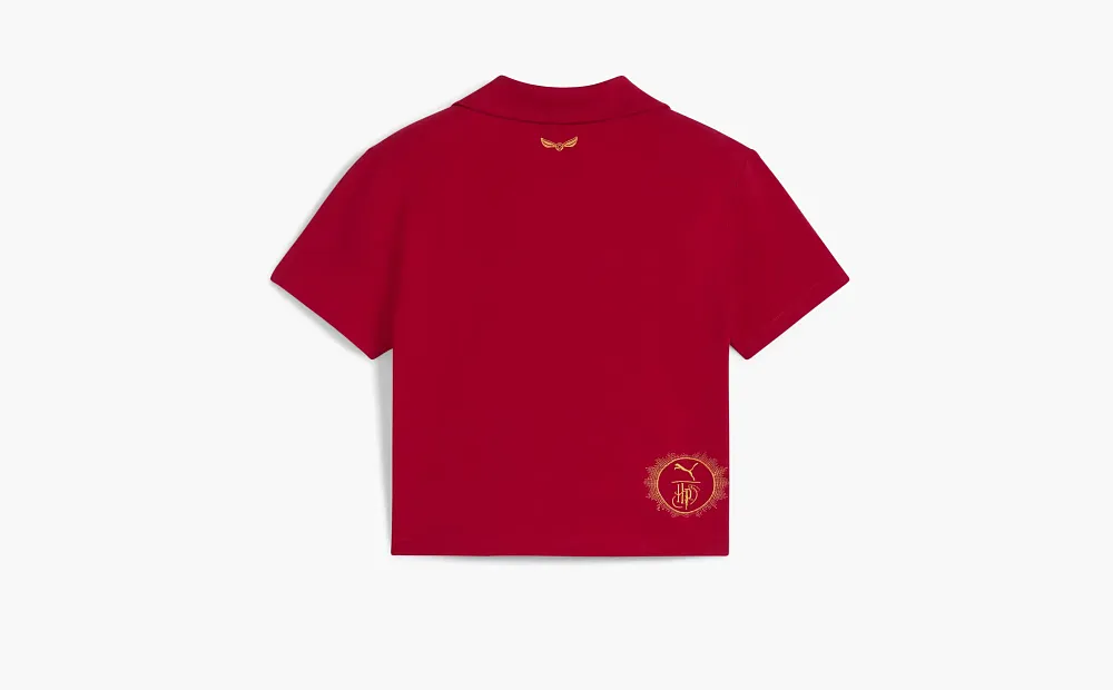 Puma x Harry Potter Polo Shirt Women Dark Crimson