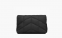 Saint Laurent Pouch In Quilted Lambskin "Small Black" 