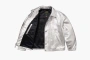 Supreme x Schott Leather Clip Jacket Silver 