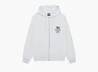 Stussy Cali Grown Zip Hoodie Ash Heather