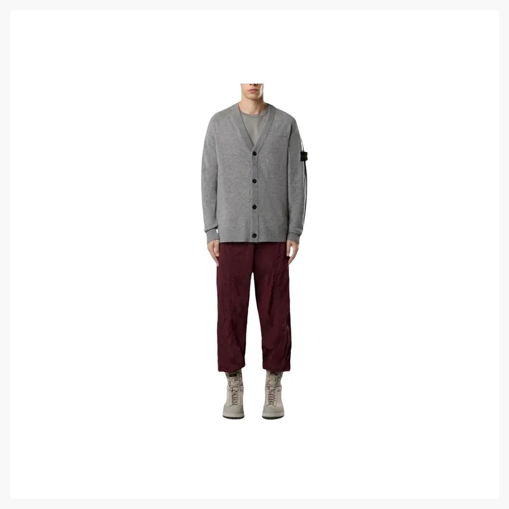 Stone Island Maglia Cardigan Grey