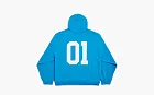 Balenciaga Hoodie Loose Fit Style Blue
