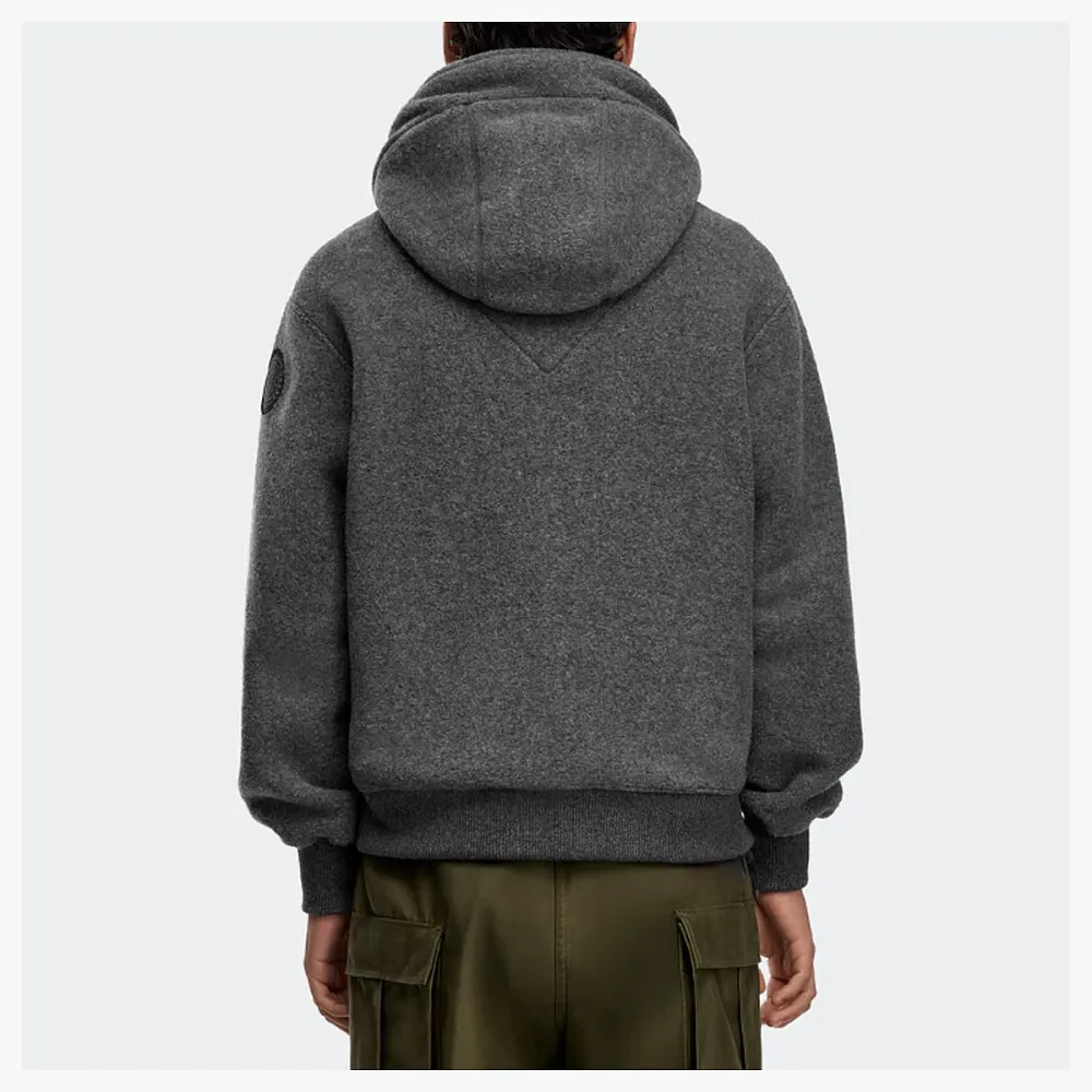 Canada Goose Chilliwack Fleece Bomber Black Label Quarry Grey