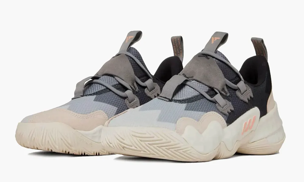 Adidas Trae Young 1 White Grey Purple