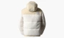 The North Face High Pile Sherpa Nuptse Jacket Gardenia White 