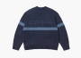 Supreme Tonal Appliqué Sweater Navy 