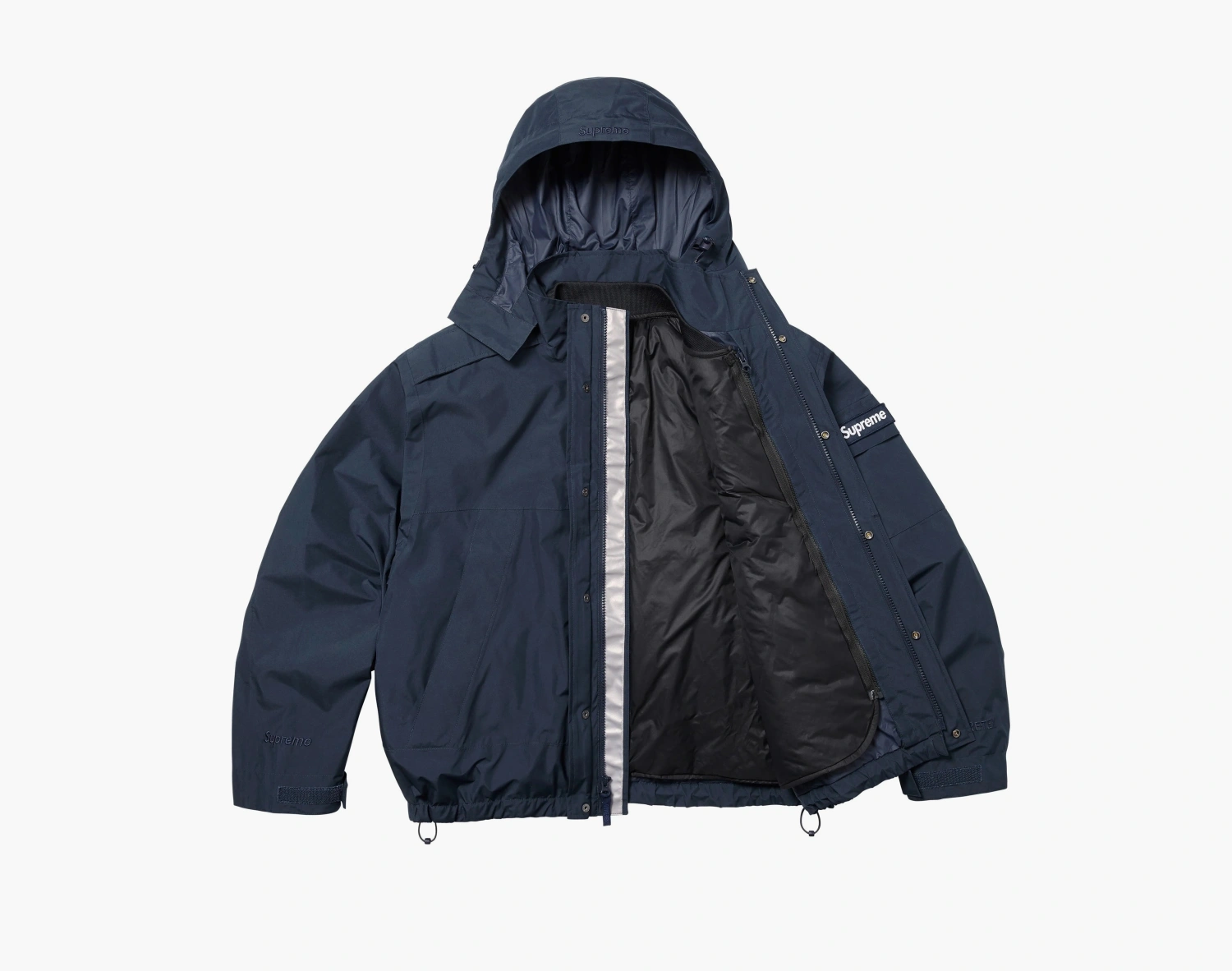 Supreme 2-In-1 GORE-TEX Shell + Quilted Liner Vest Navy 