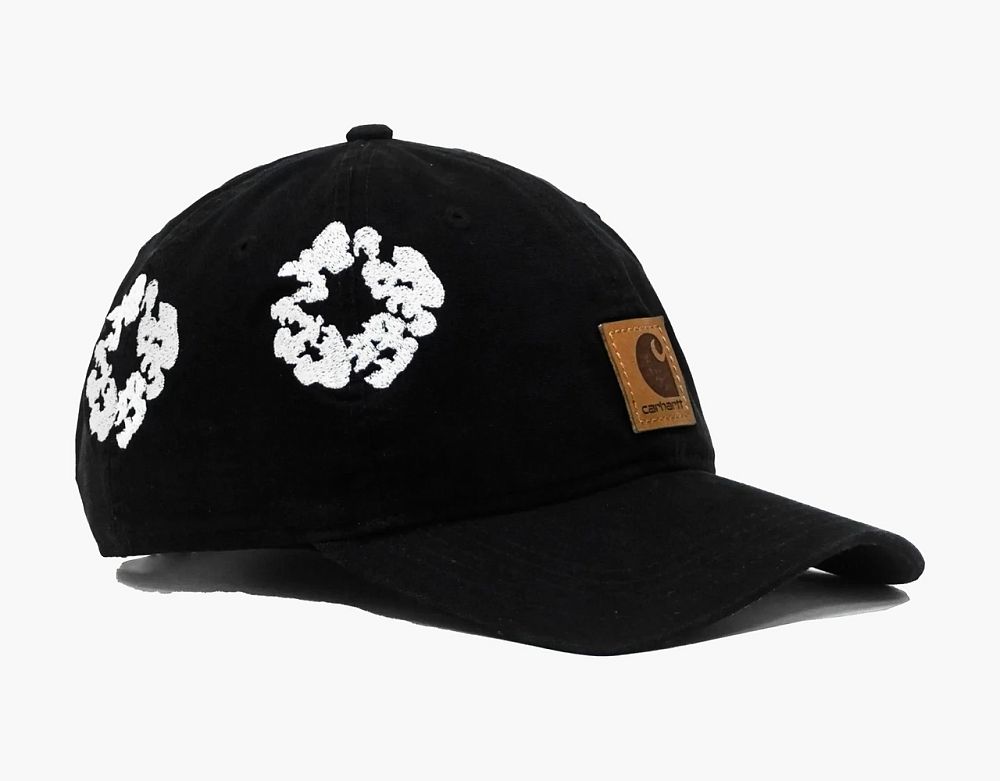 Carhartt Floral Print Cap Black