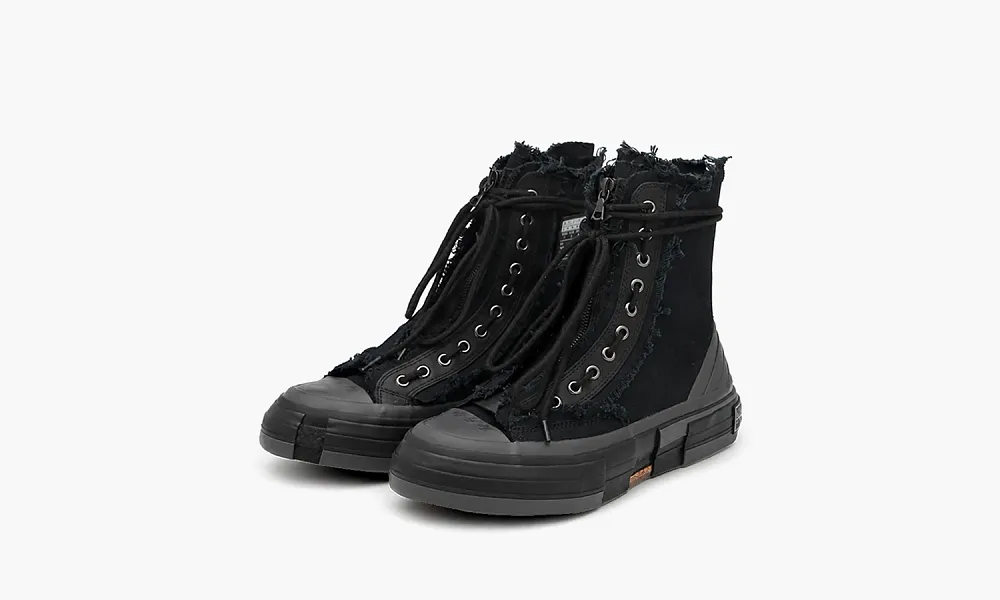 XVESSEL x Yohji Yamamoto Platform High Top Black