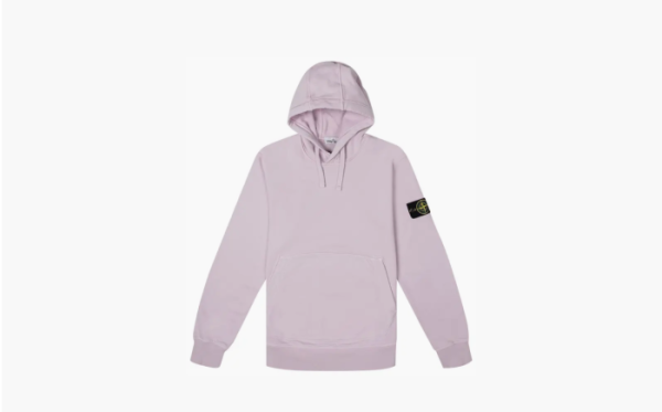 Stone Island Garment Dyed Hoodie Pink 