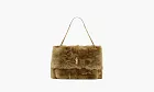 Saint Laurent Niki Oversized In Fur Rouan