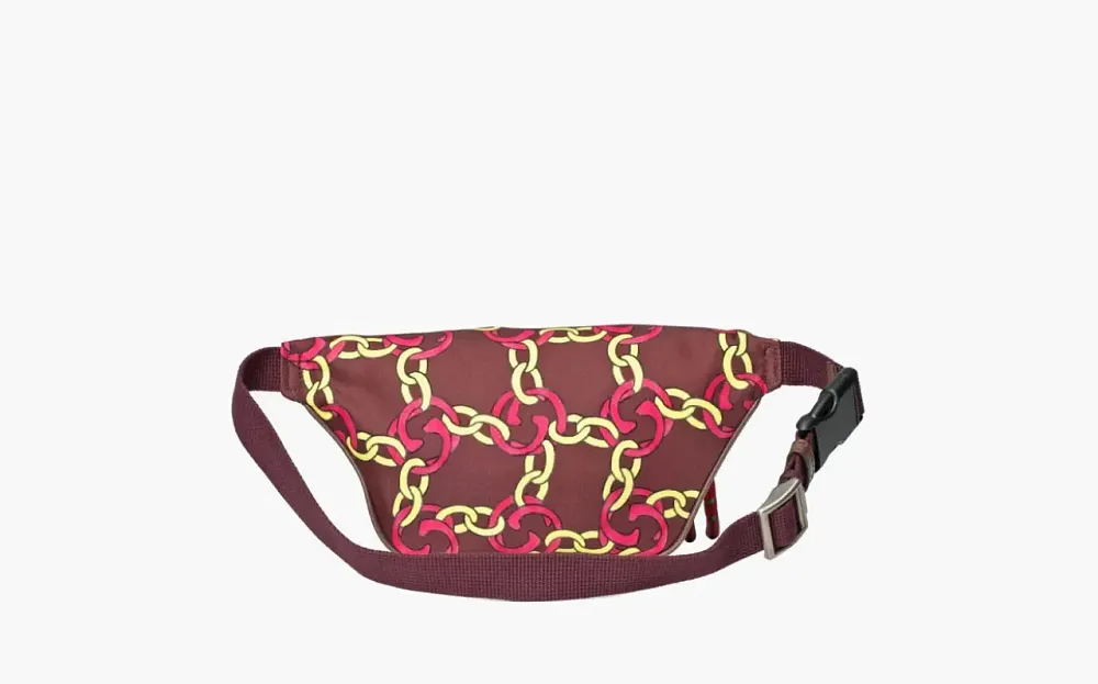 The North Face x Gucci Belt Bag Burgundy Multi