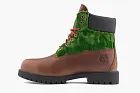 Timberland Heritage Black Pioneers 6 Inch Waterproof Boots Medium Brown Full Grain