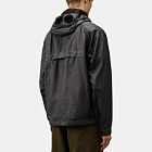 C.P. Company Waxed Goggle Jacket Black