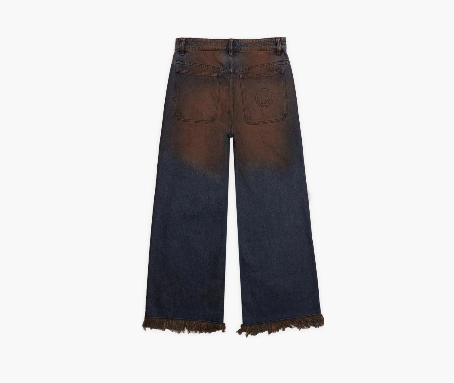 Drew House Ultra Wide Leg Jeans Weddington Wash 