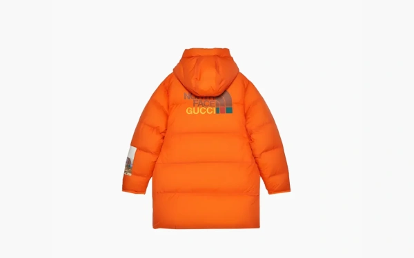 Gucci x The North Face Down Jacket Orange  Gucci x The North Face Down Jacket Orange