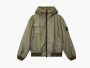Stone Island Hooded Padded Jacket Military Green 
