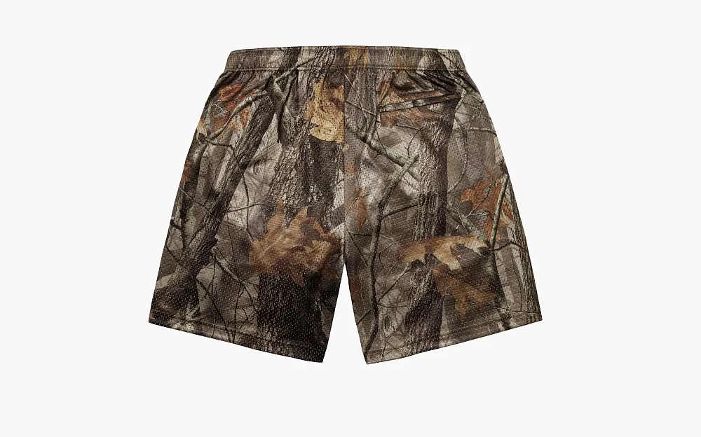 Supreme Small Box Baggy Mesh Short  Realtree Hardwoods Camo