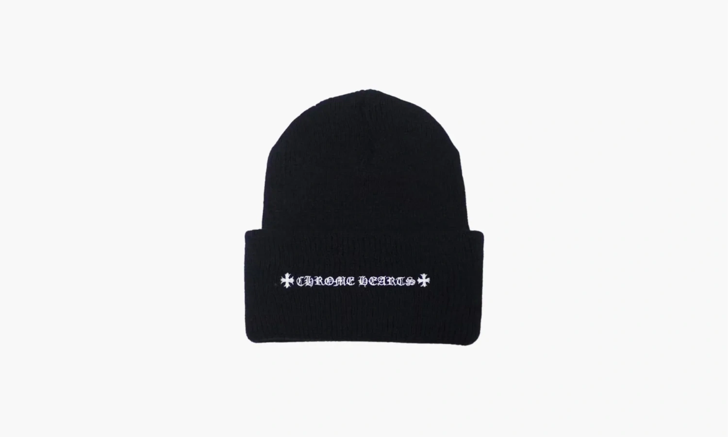 Chrome Hearts Plus Cross Beanie Black 