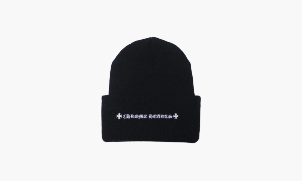Chrome Hearts Plus Cross Beanie Black  Chrome Hearts Plus Cross Beanie Black