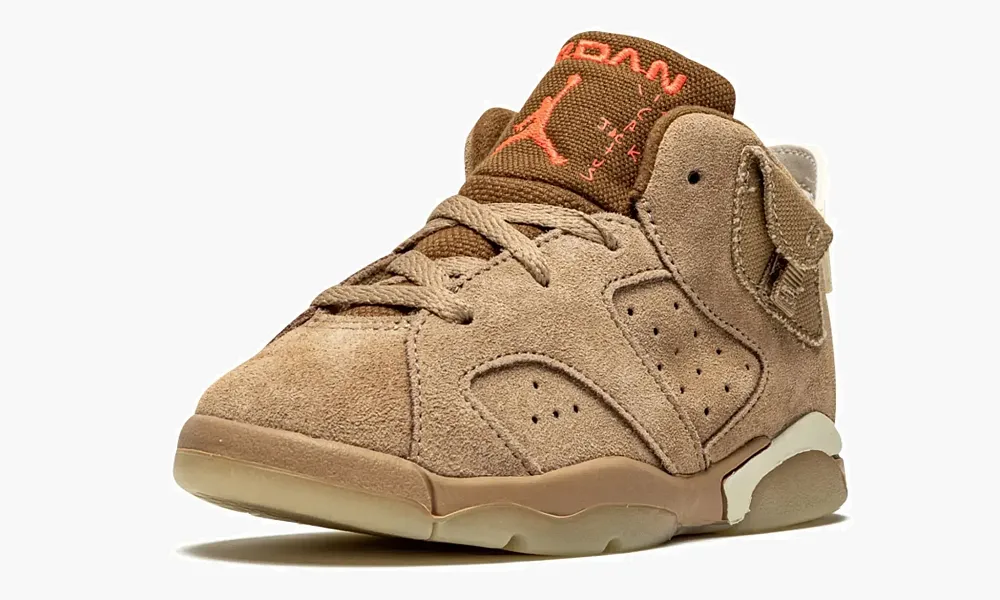 Air Jordan 6 Retro TD Travis Scott - British Khaki