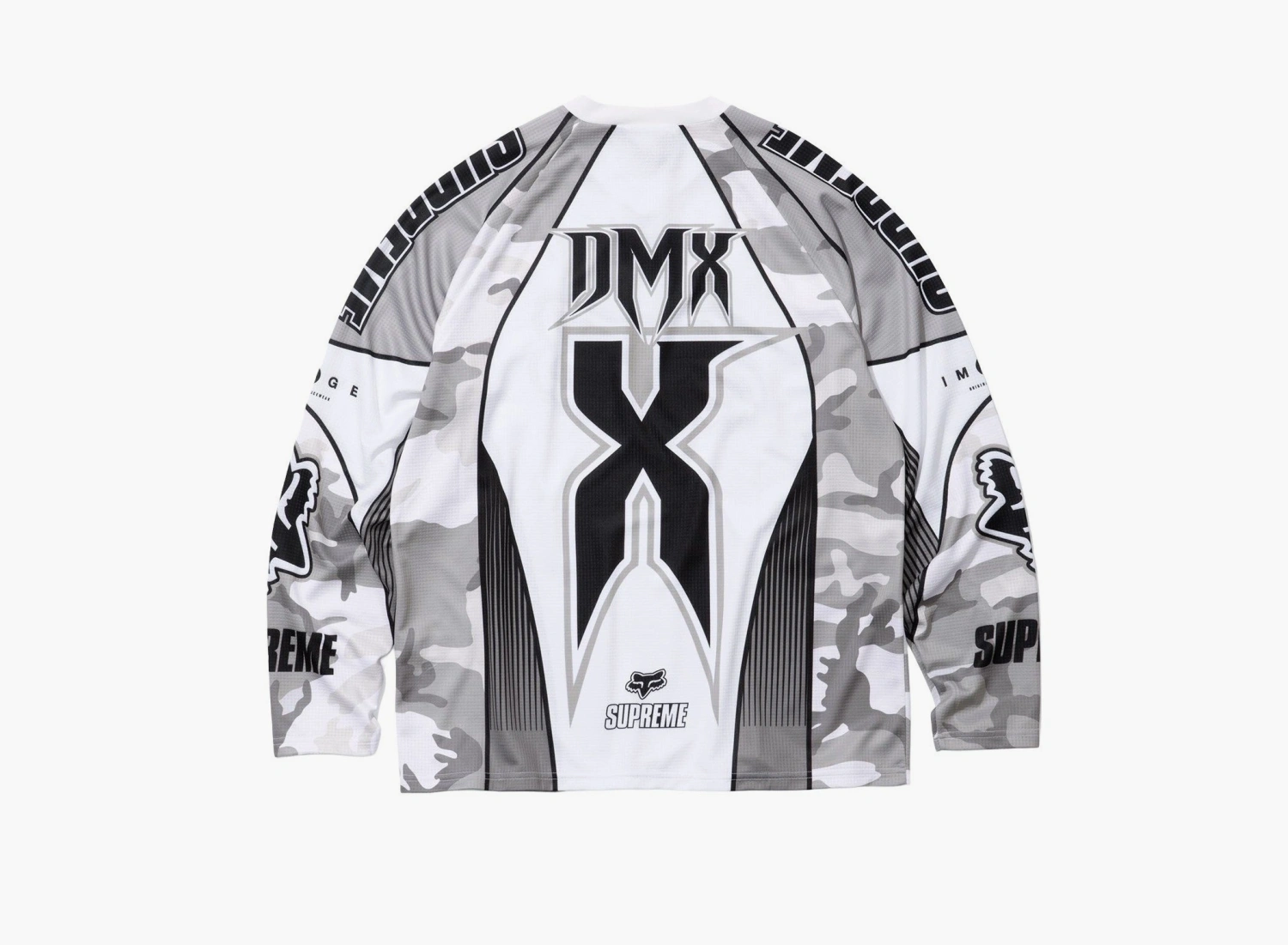 Supreme x Fox Racing DMX Long-Sleeve Snow Camo 