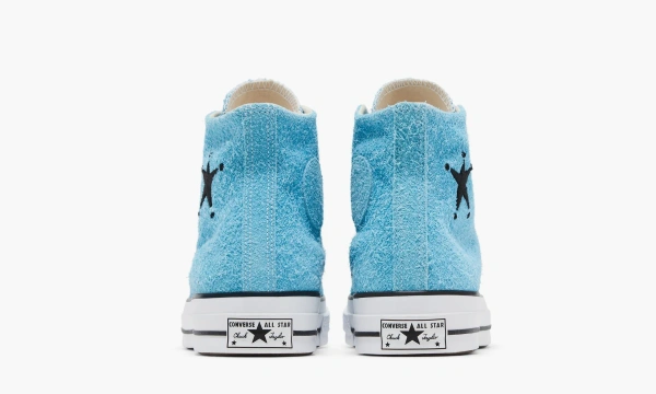 Stussy x Converse Chuck 70 High Sky Blue 