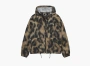 Stussy Beach Shell Fur Print Jacket Brown 