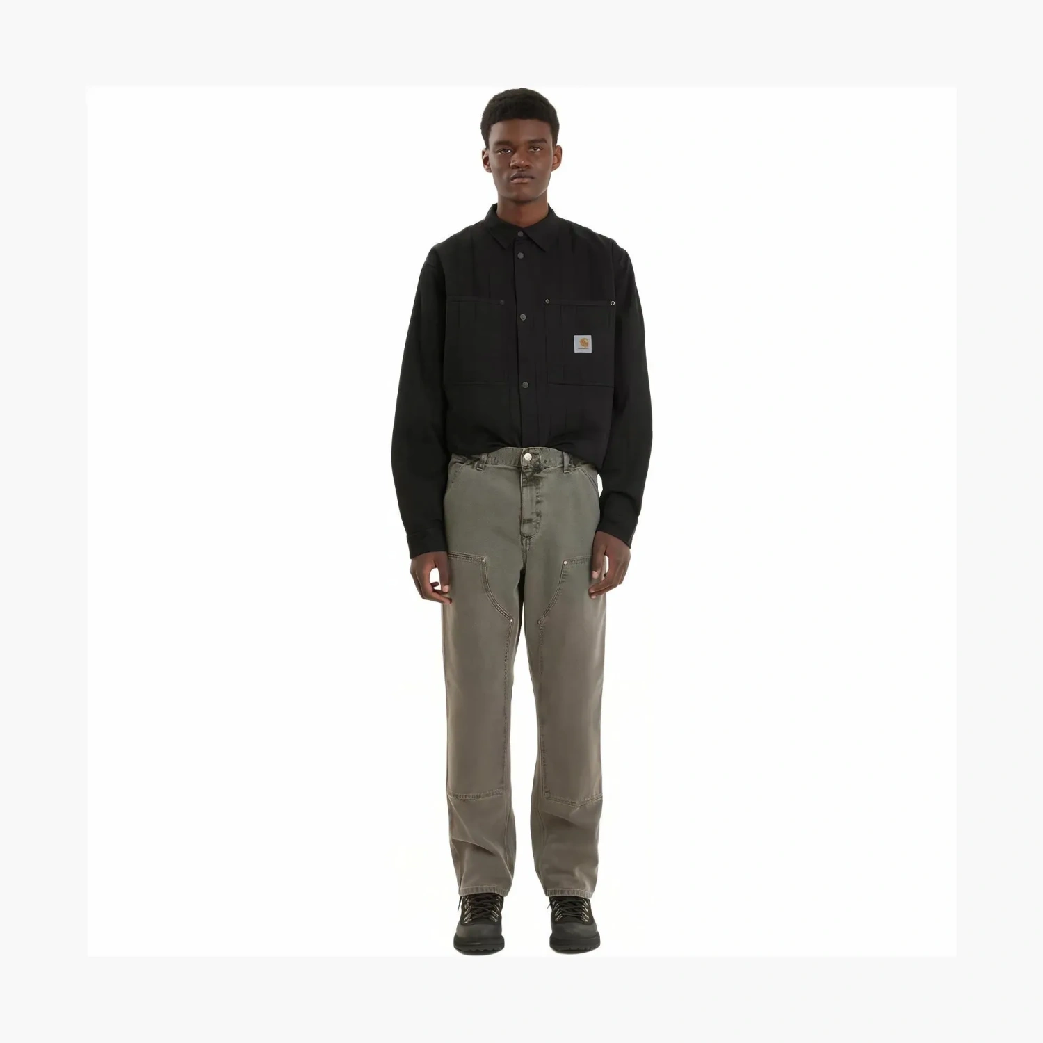 Carhartt WIP FW22 Double Knee Pant Logo 