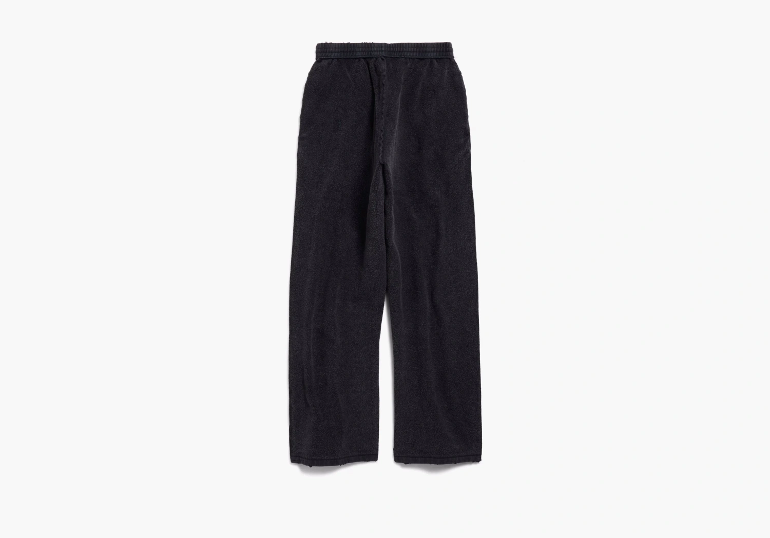 Balenciaga Political Campaign Inside-out Baggy Sweatpants Black/White/Red 