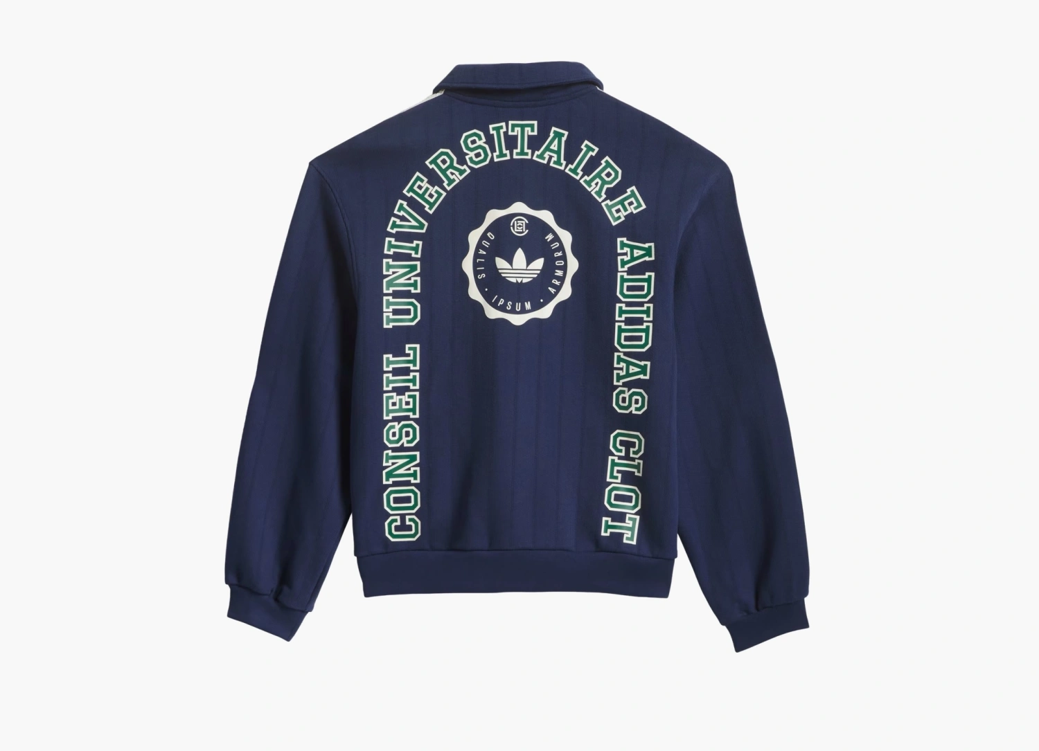 Adidas Originals x Clot By Edison Chen Zip Sweatshirt Night Indigo 