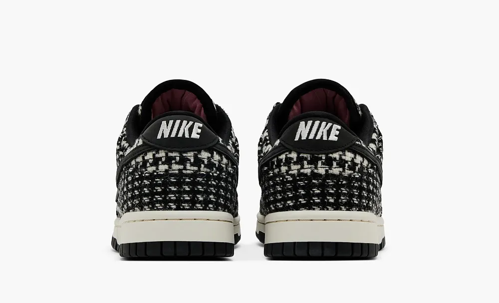 Nike Dunk Low WMNS Harris Tweed White Black Multi