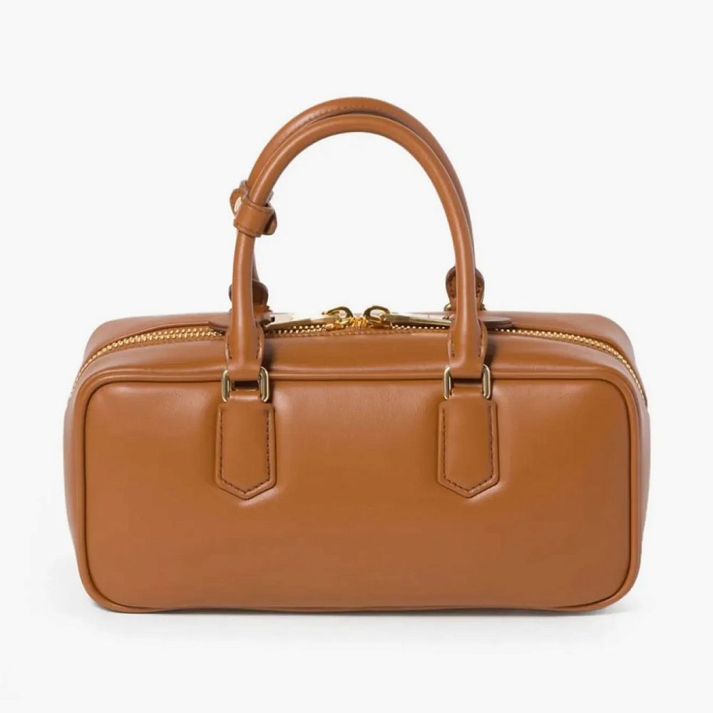 MIU MIU Arcadie Series Crossbody Bag Brown