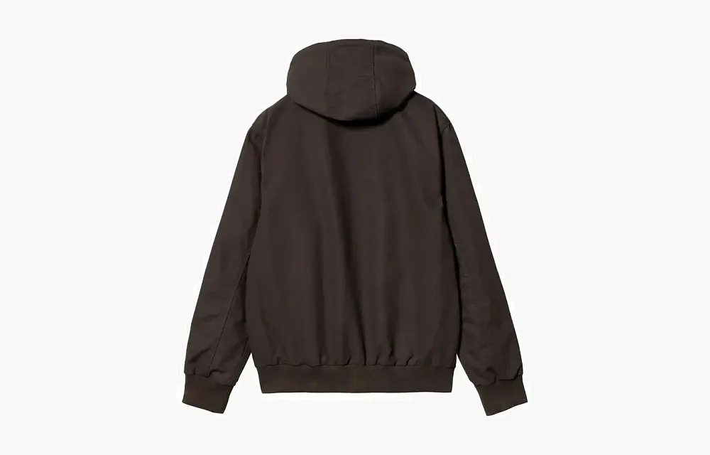 Carhartt WIP Active Jacket Hooded Dark Brown