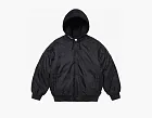 Supreme Hooded Stadium Jacket Black