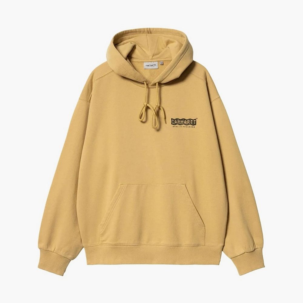 Carhartt WIP Stamp Contains Miracles Hoodie Sand